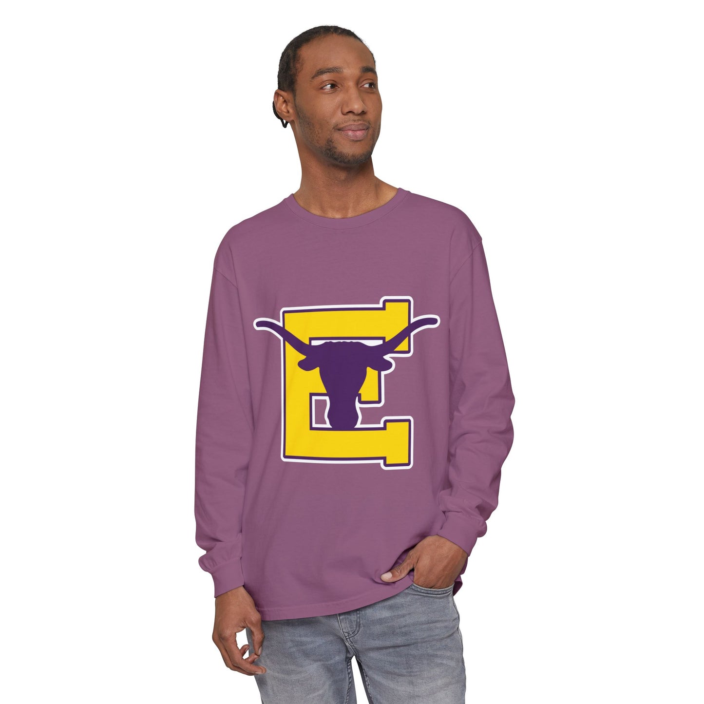 Garment-Dyed Long Sleeve Tee