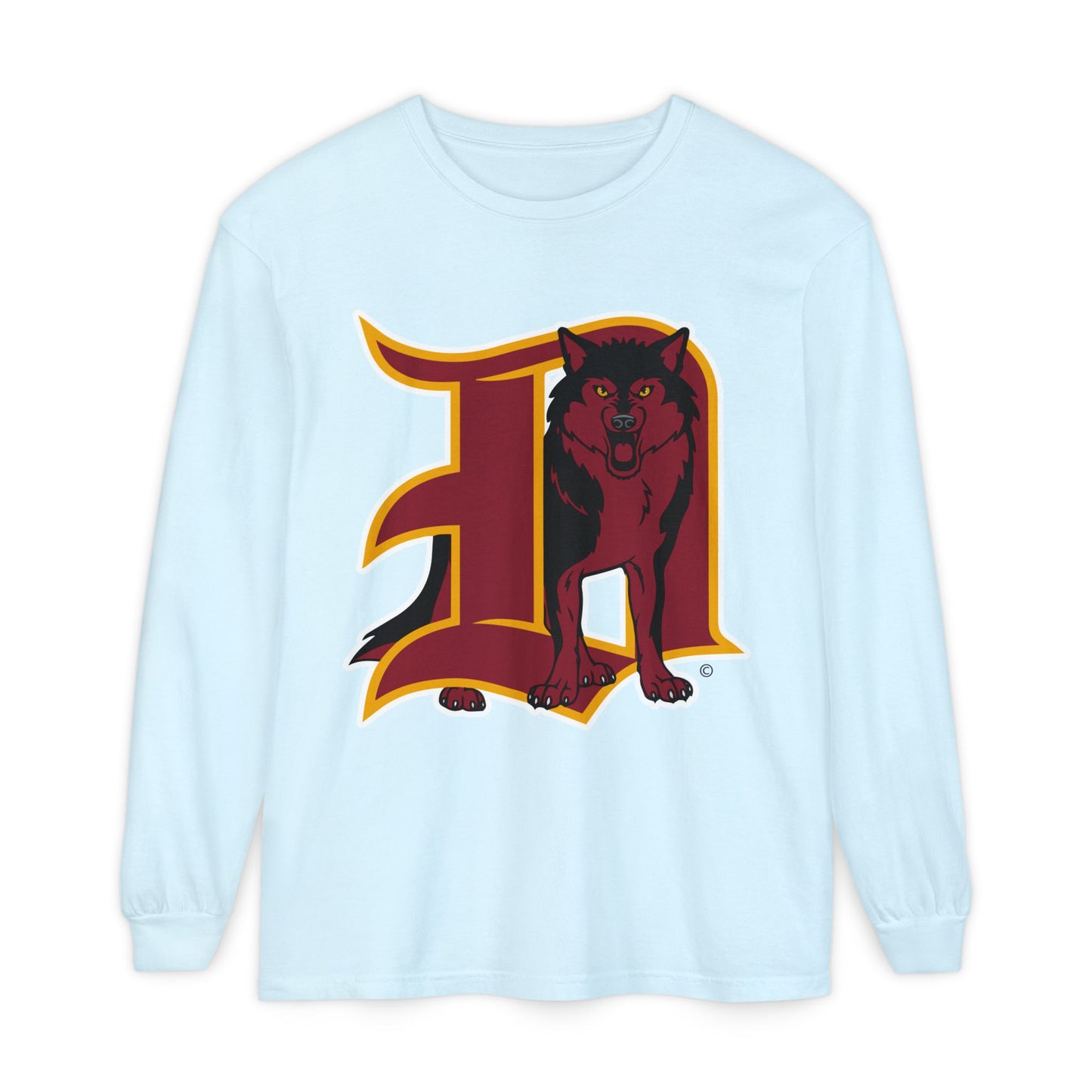 Garment-Dyed Long Sleeve Tee