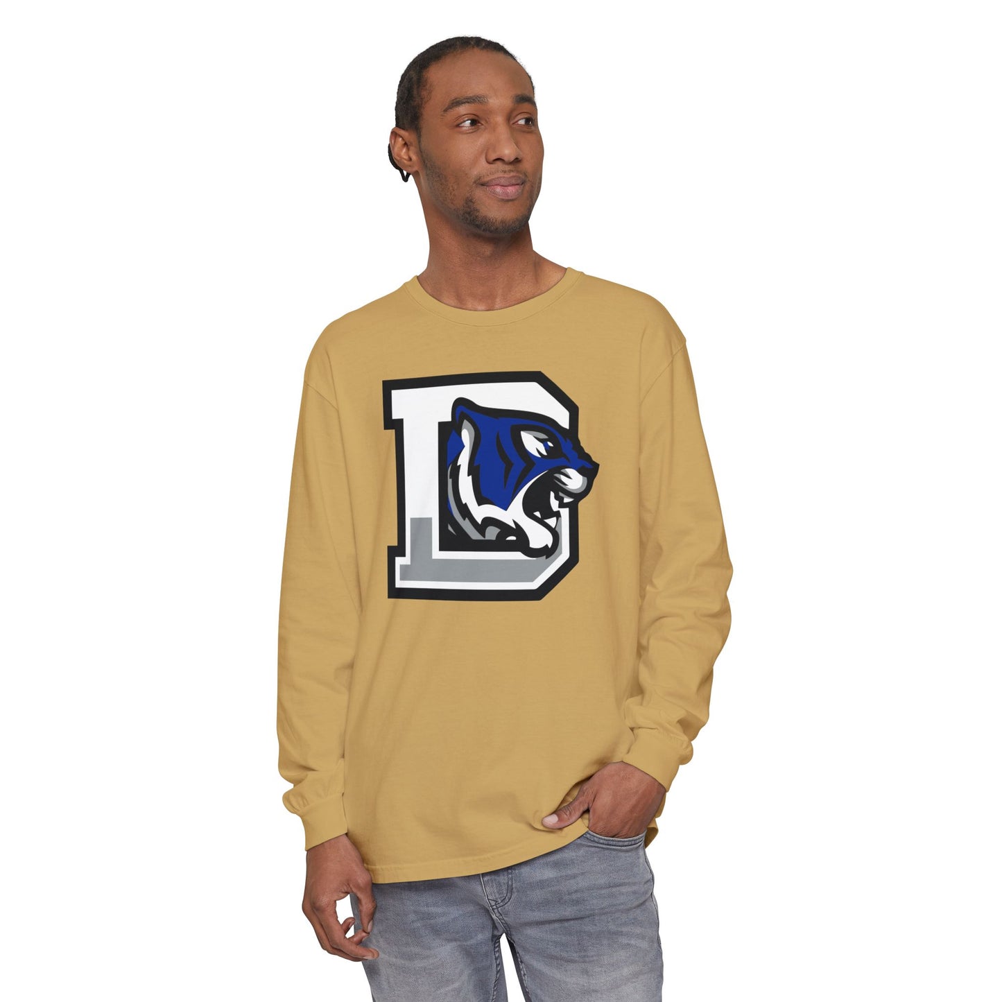 Garment-Dyed Long Sleeve Tee