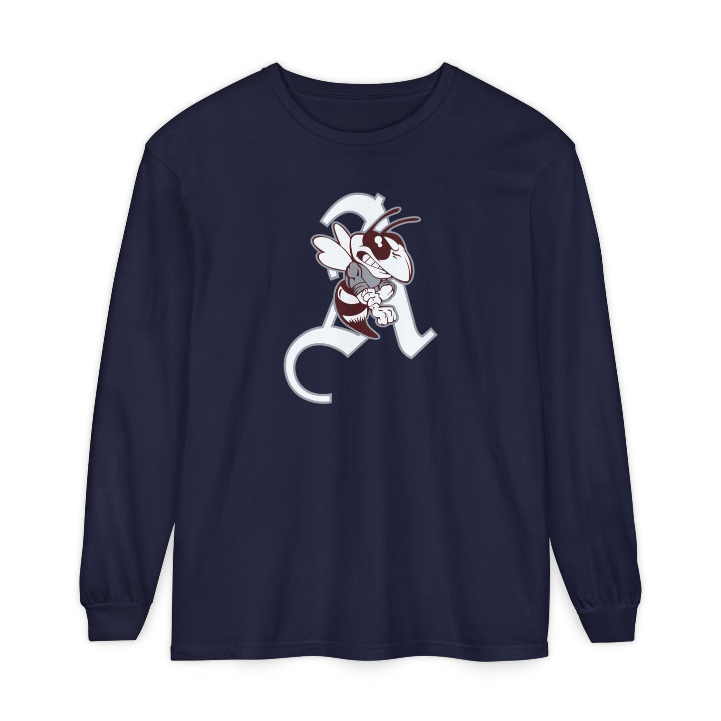 Garment-Dyed Long Sleeve Tee