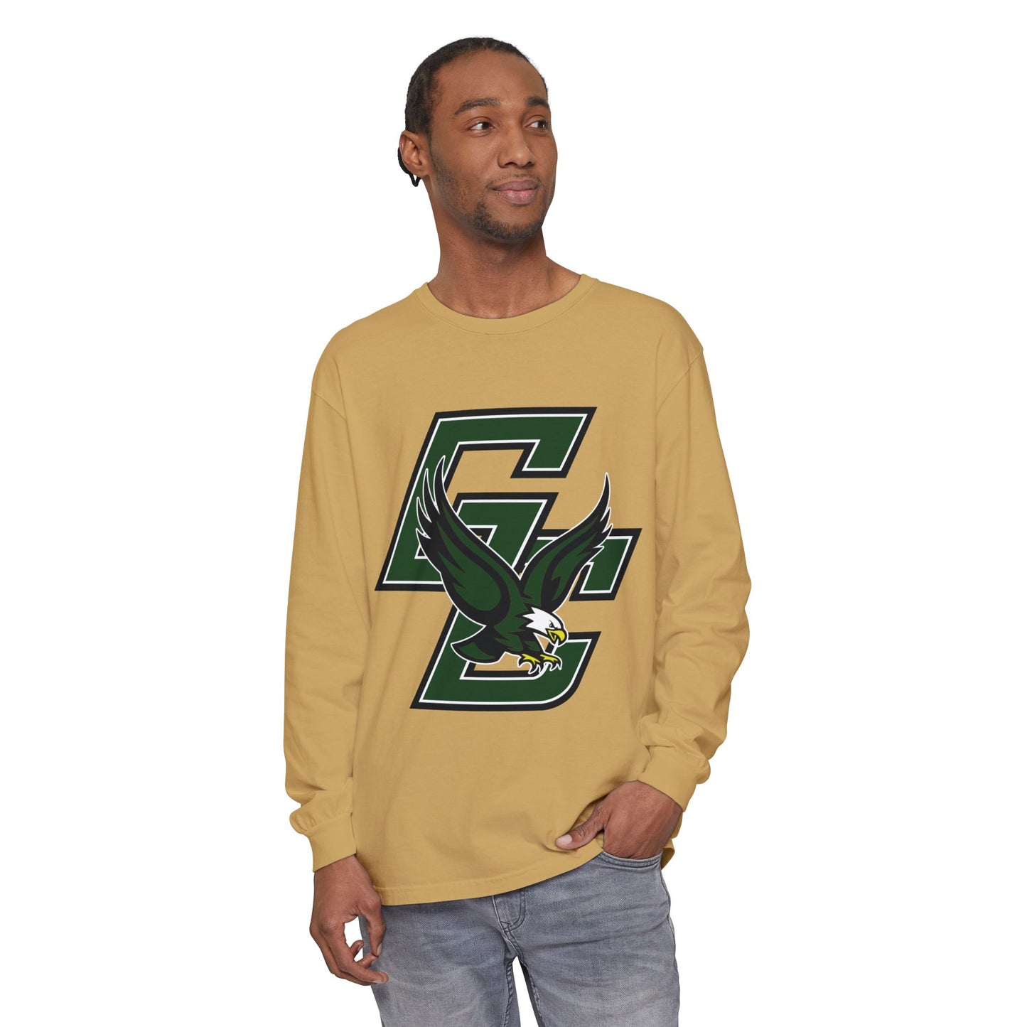 Garment-Dyed Long Sleeve Tee