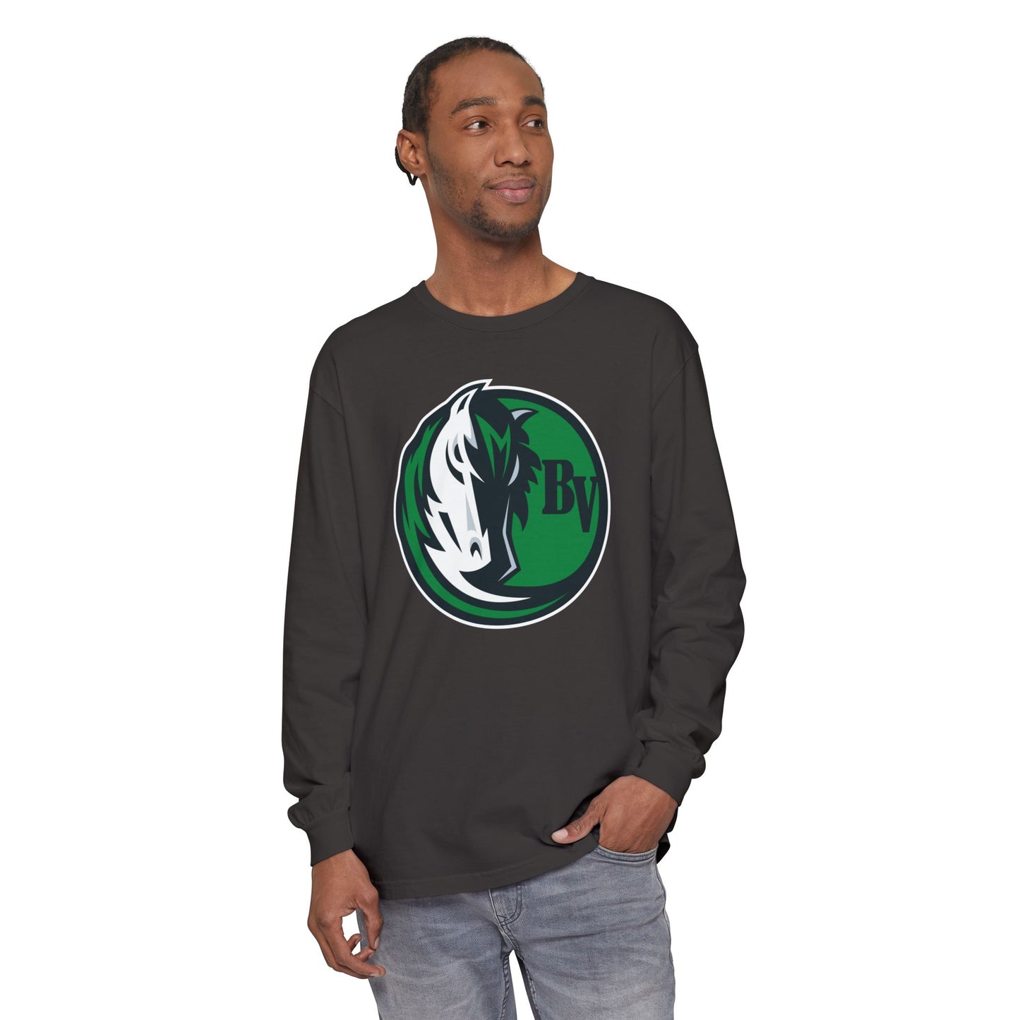 Garment-Dyed Long Sleeve Tee