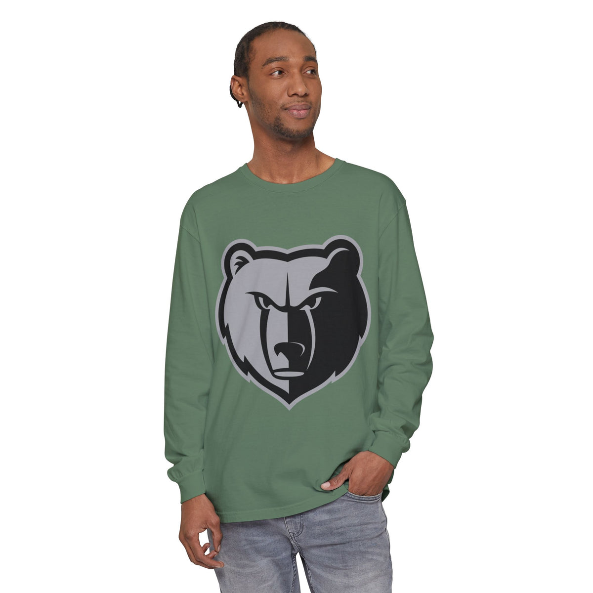 Garment-Dyed Long Sleeve Tee