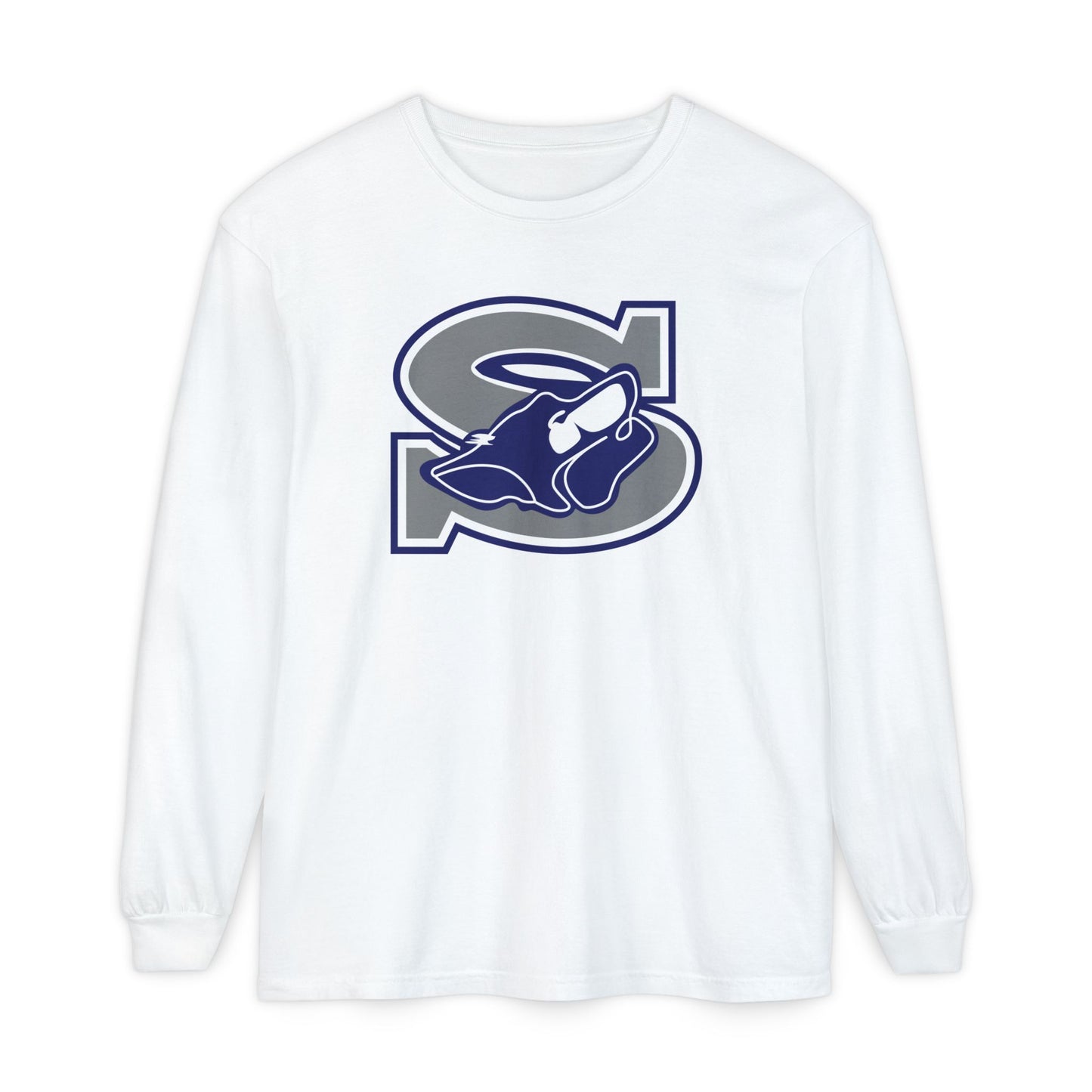 Garment-Dyed Long Sleeve Tee