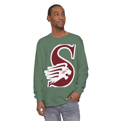 Garment-Dyed Long Sleeve Tee