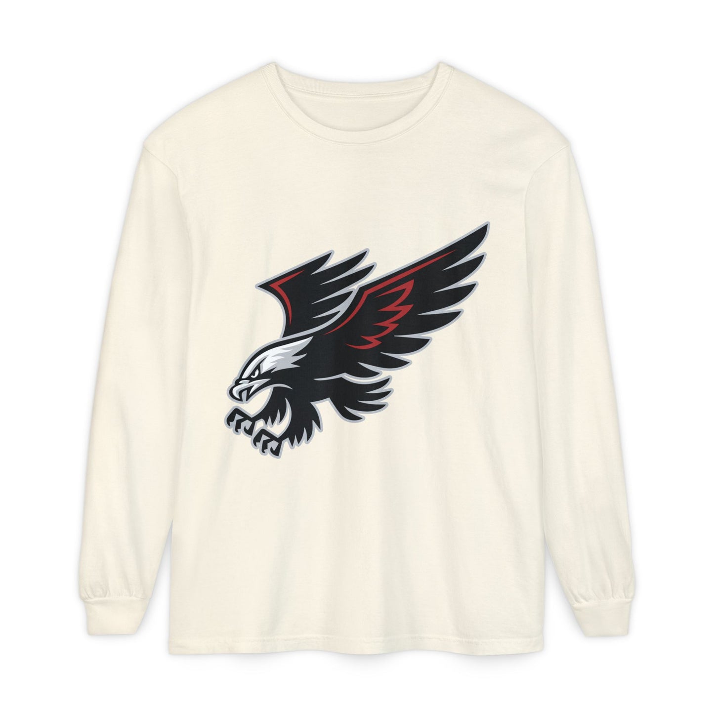 Garment-Dyed Long Sleeve Tee