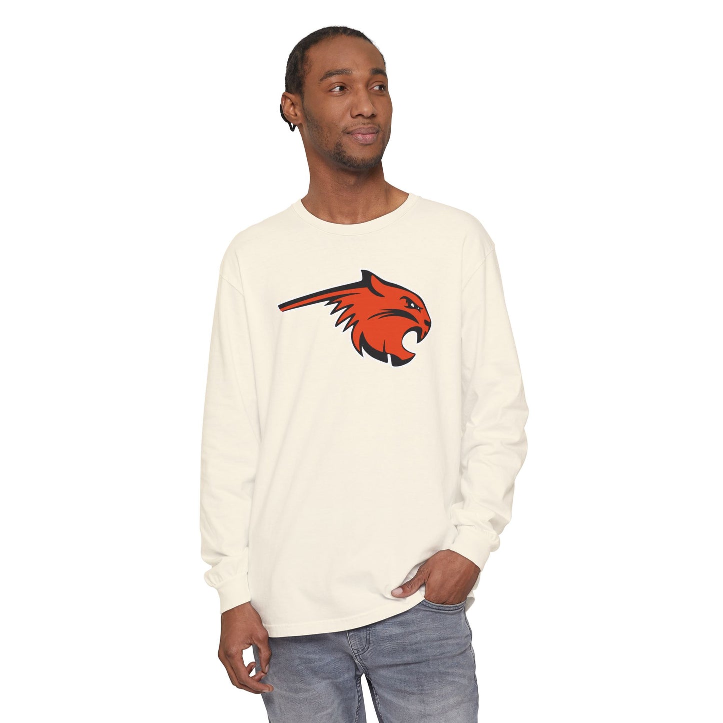 Garment-Dyed Long Sleeve Tee