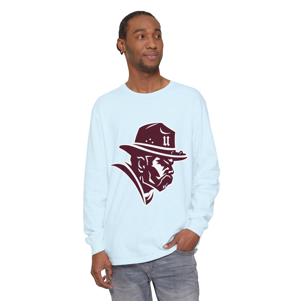 Garment-Dyed Long Sleeve Tee