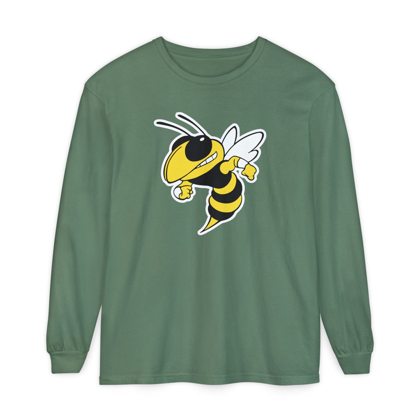 Garment-Dyed Long Sleeve Tee