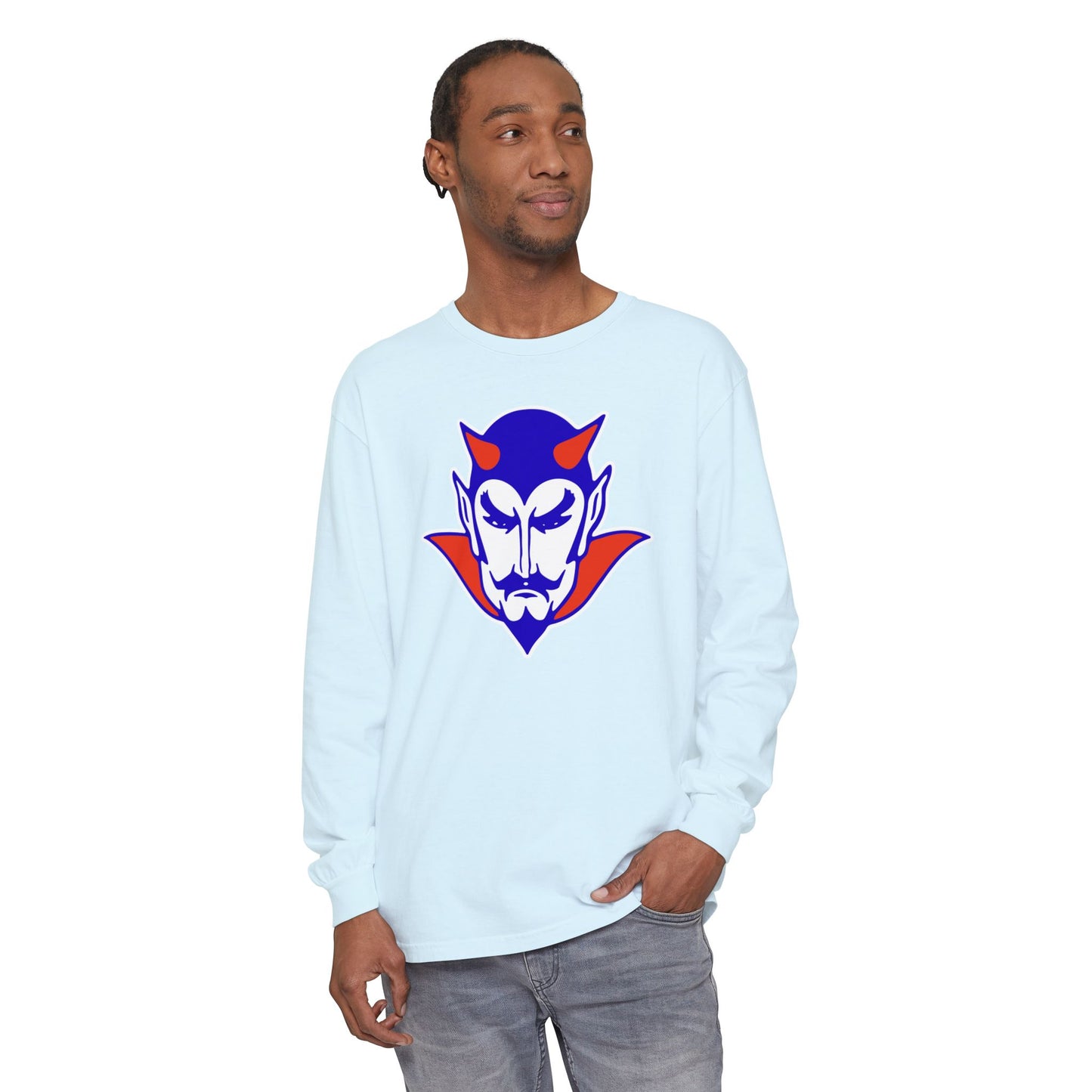 Garment-Dyed Long Sleeve Tee