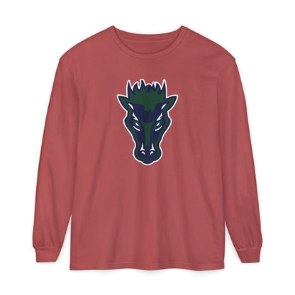 Garment-Dyed Long Sleeve Tee