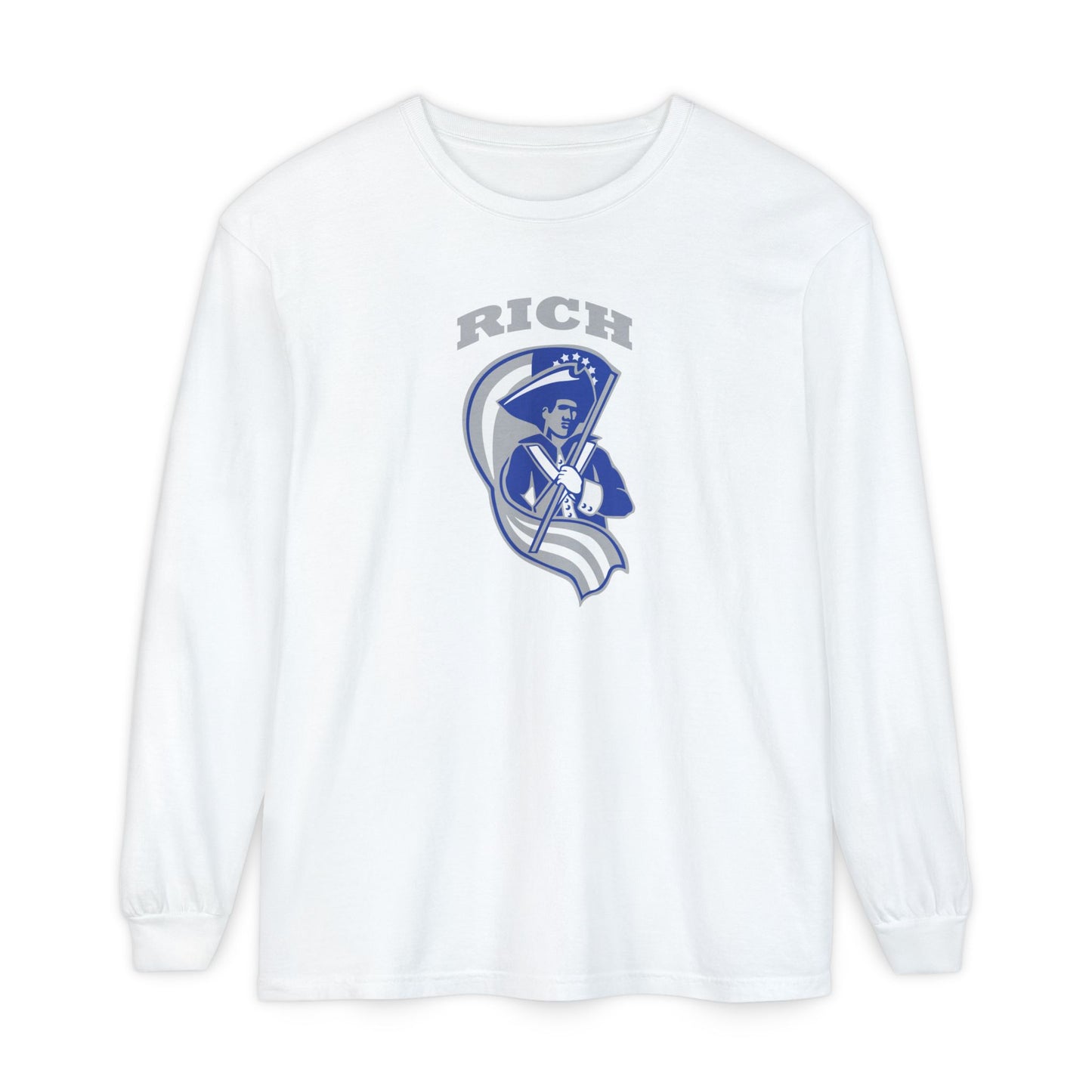 Garment-Dyed Long Sleeve Tee