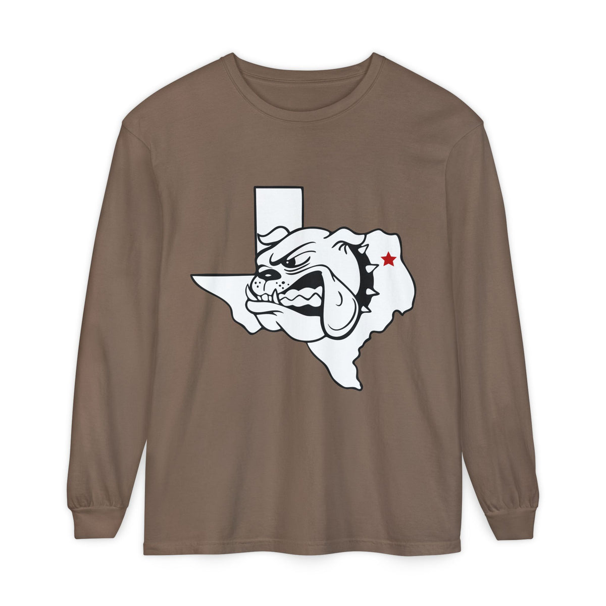 Garment-Dyed Long Sleeve Tee