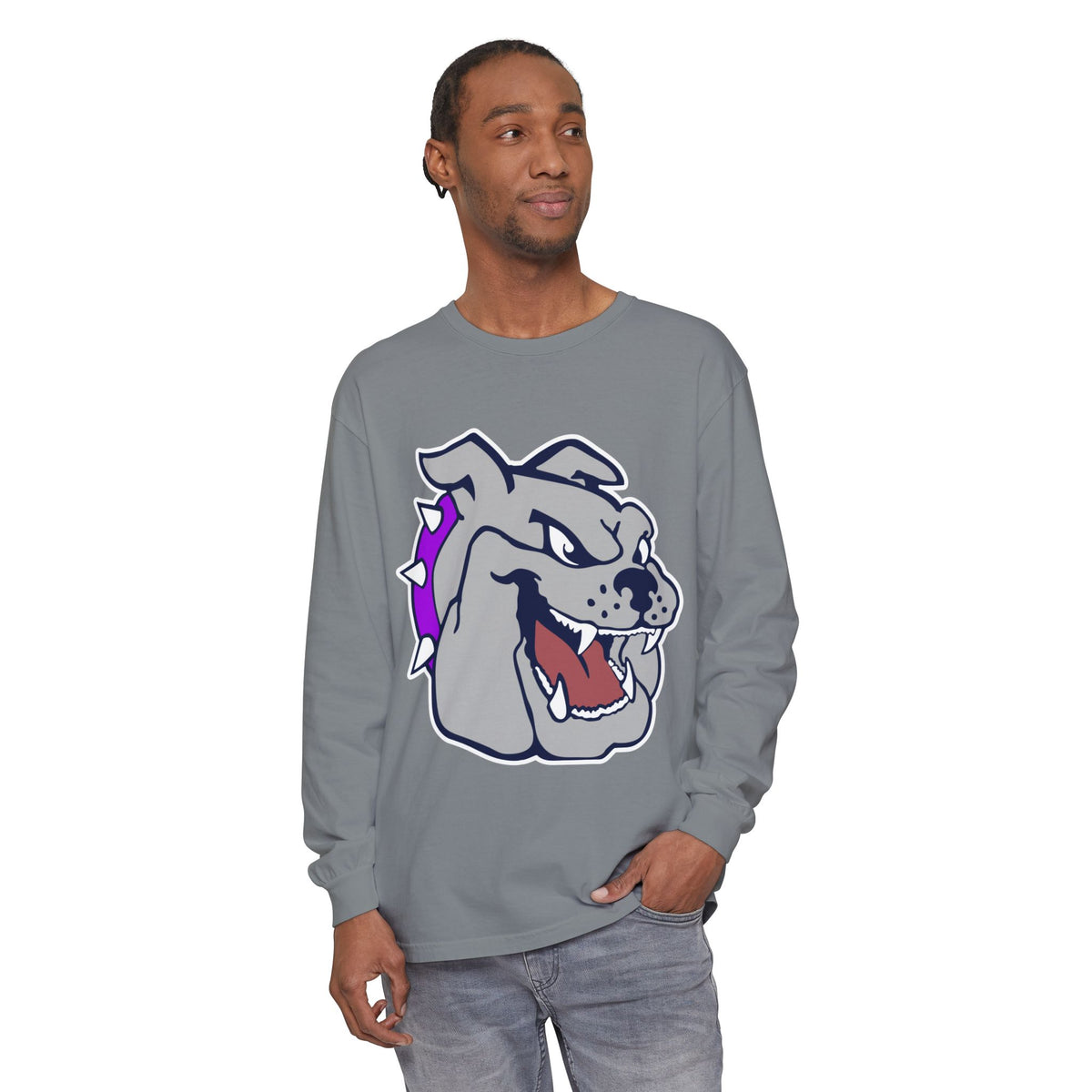 Garment-Dyed Long Sleeve Tee