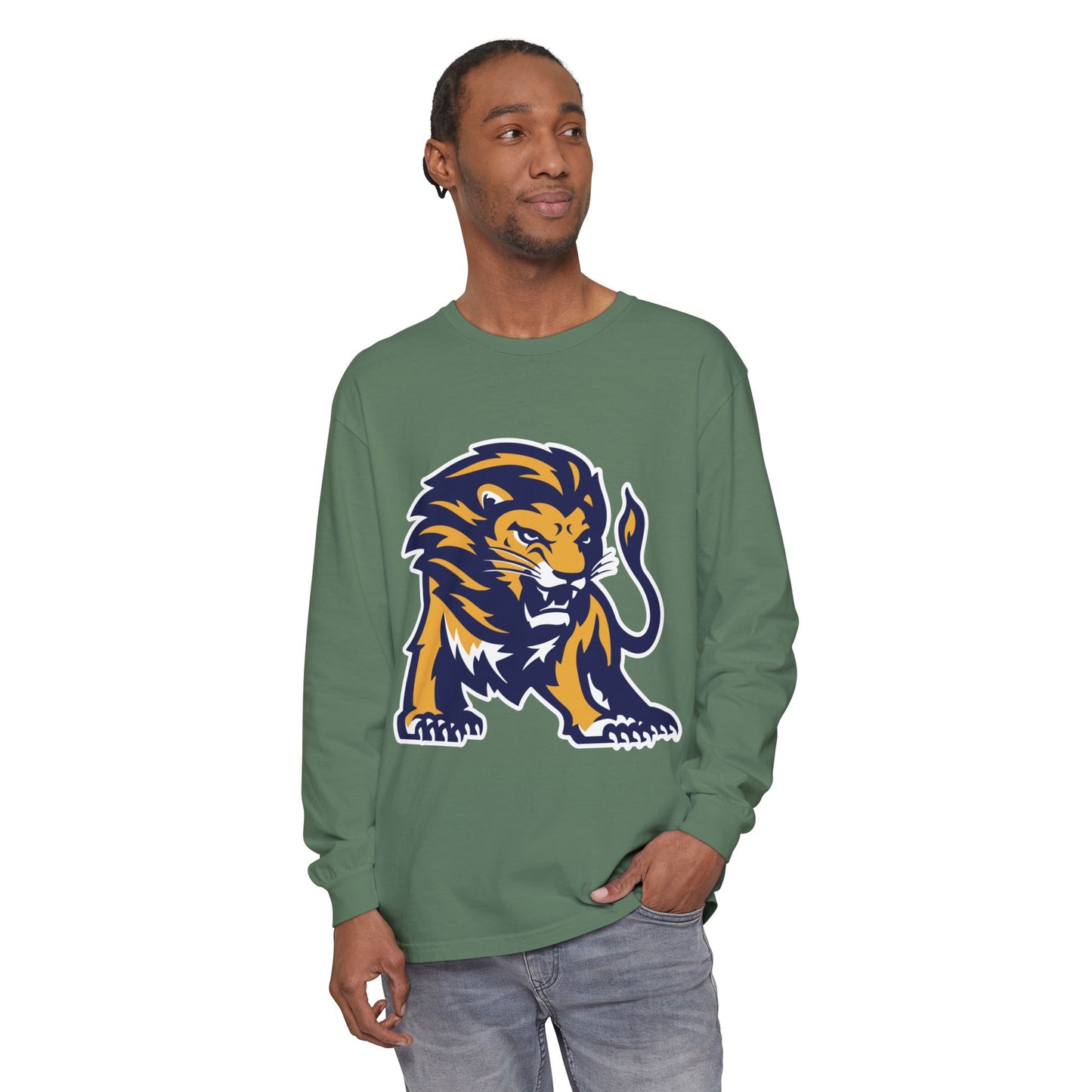 Garment-Dyed Long Sleeve Tee