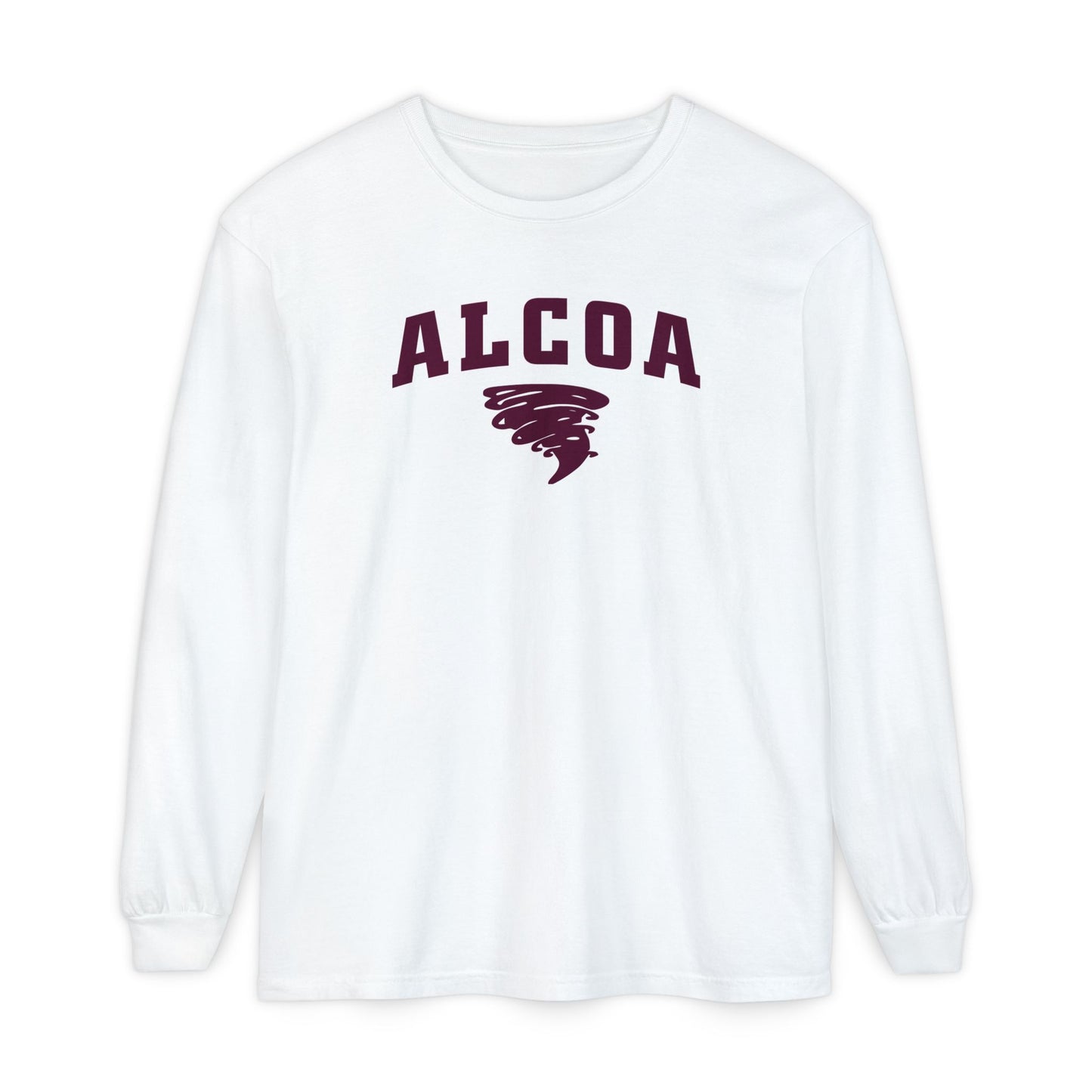 Garment-Dyed Long Sleeve Tee