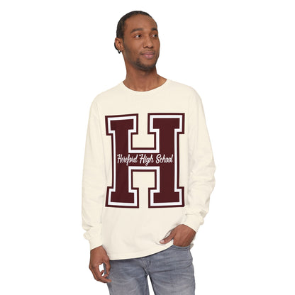 Garment-Dyed Long Sleeve Tee