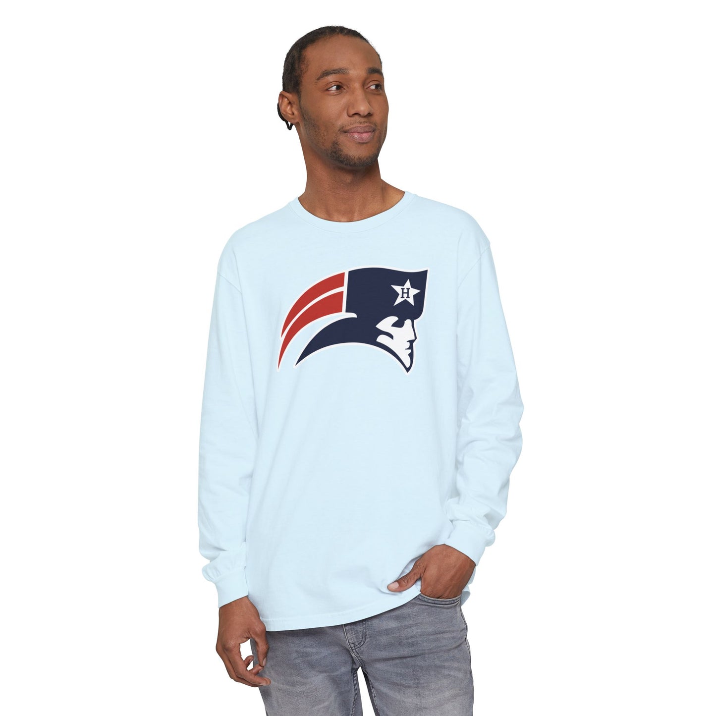 Garment-Dyed Long Sleeve Tee