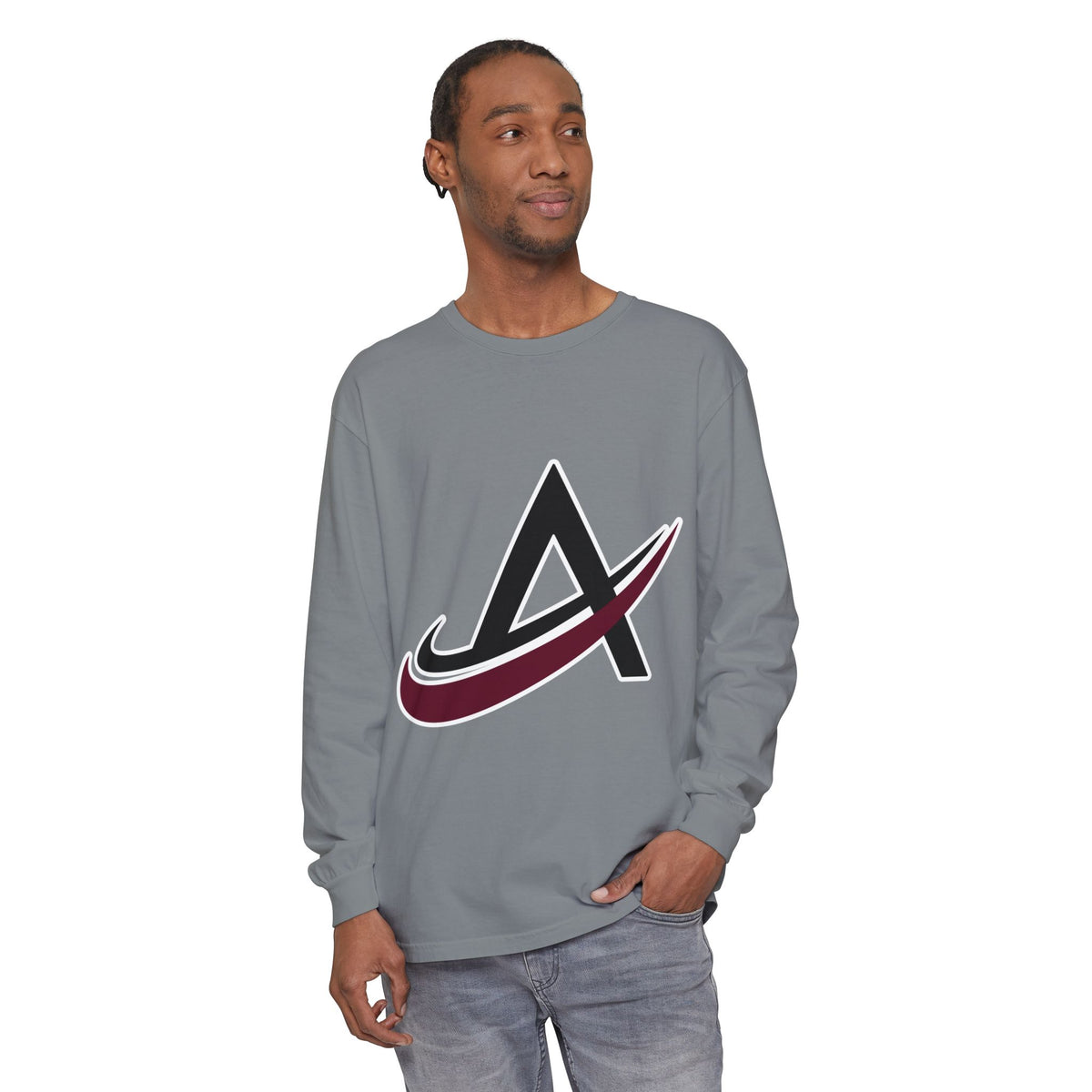 Garment-Dyed Long Sleeve Tee