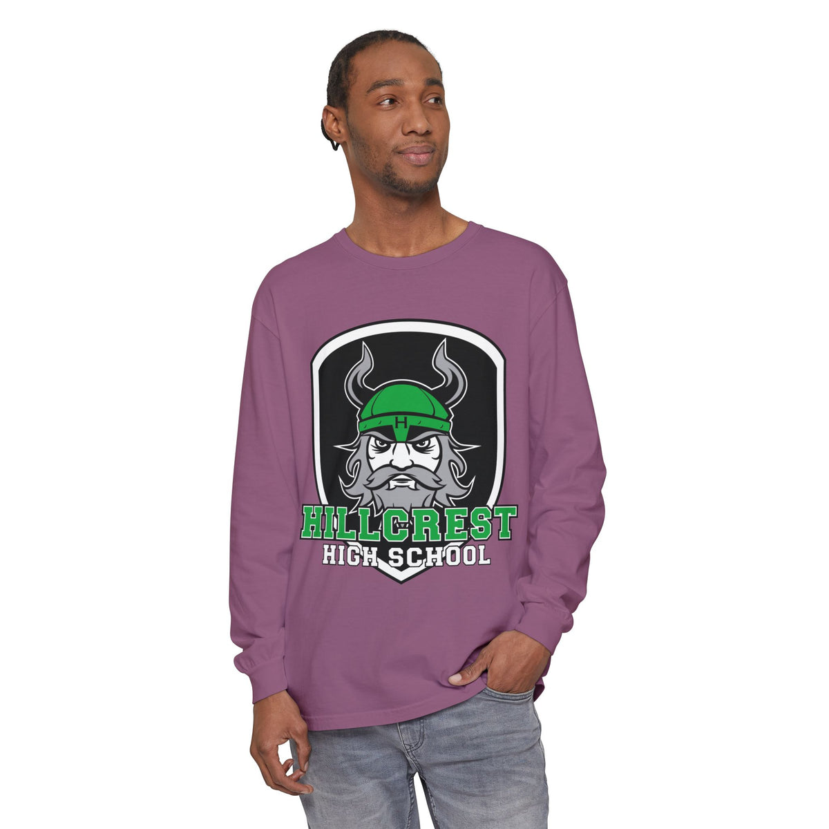 Garment-Dyed Long Sleeve Tee