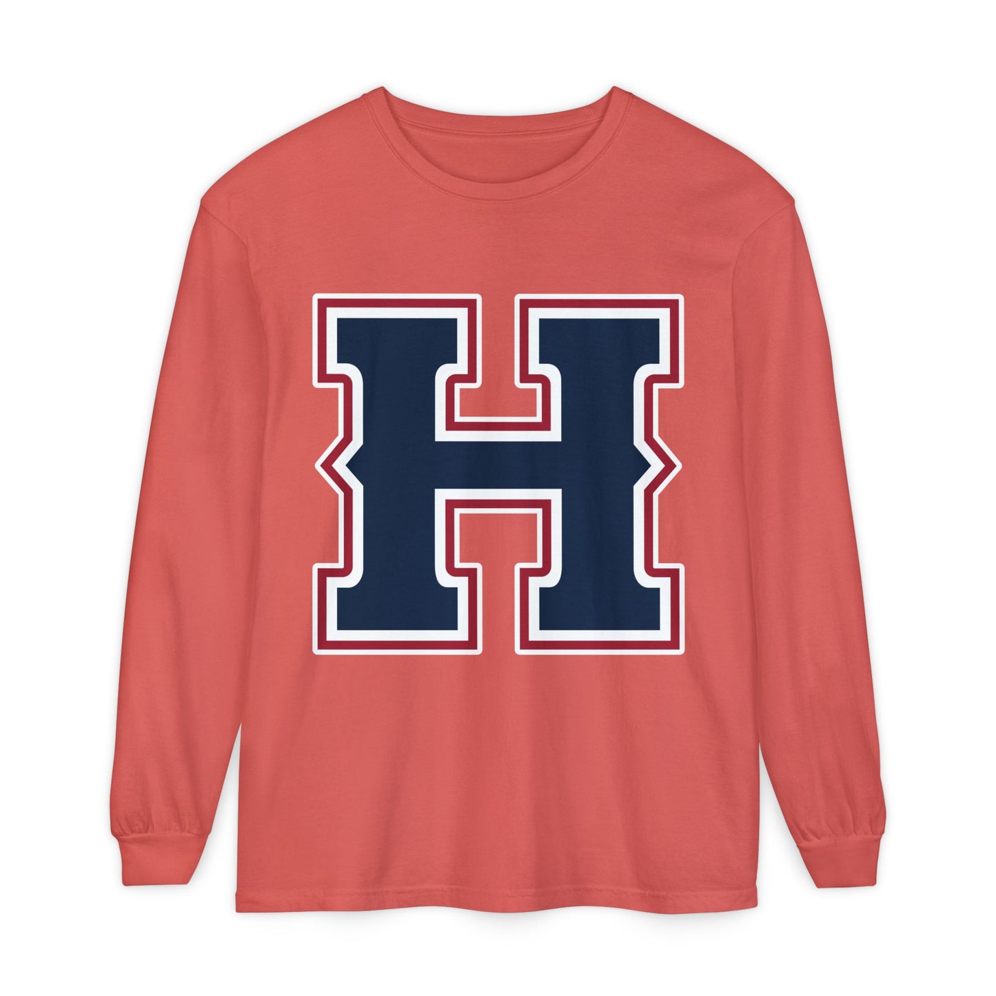 Garment-Dyed Long Sleeve Tee
