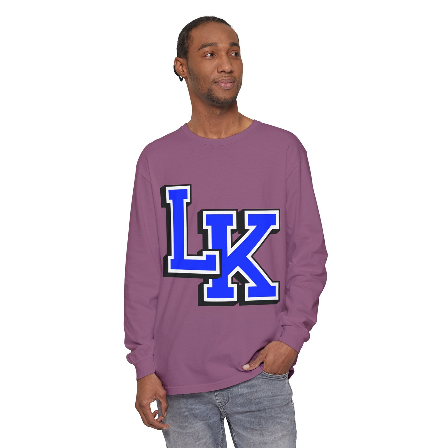 Garment-Dyed Long Sleeve Tee