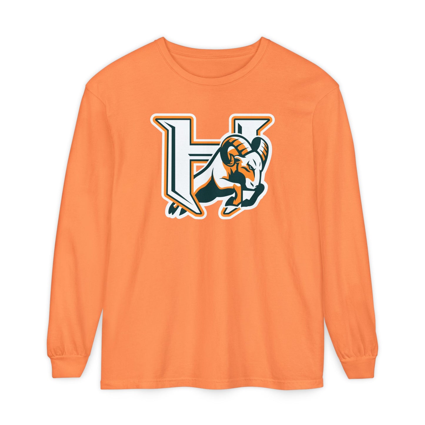 Garment-Dyed Long Sleeve Tee