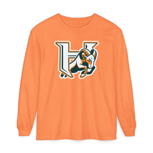 Garment-Dyed Long Sleeve Tee