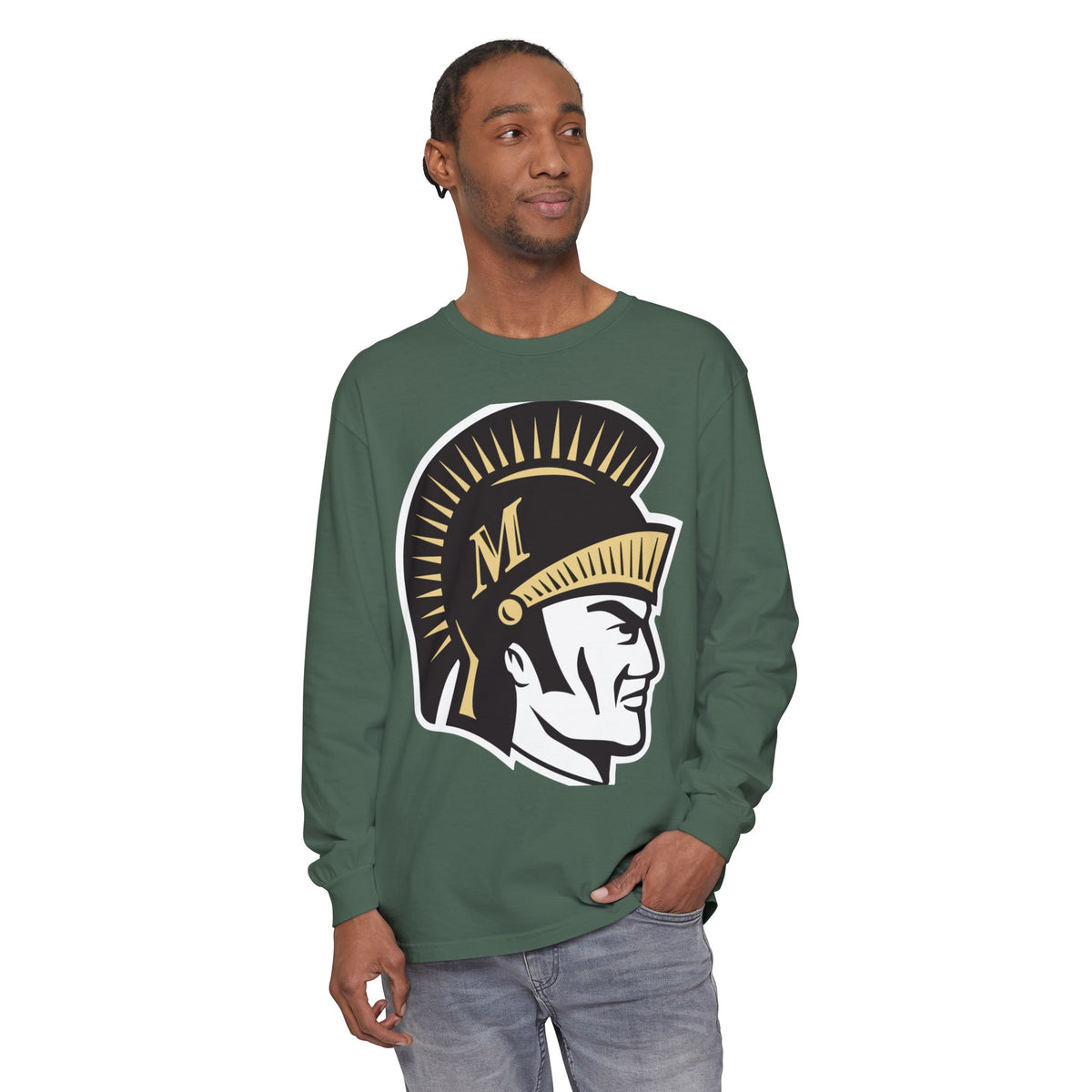 Garment-Dyed Long Sleeve Tee
