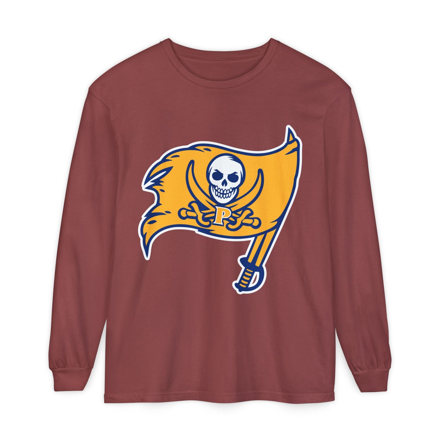 Garment-Dyed Long Sleeve Tee