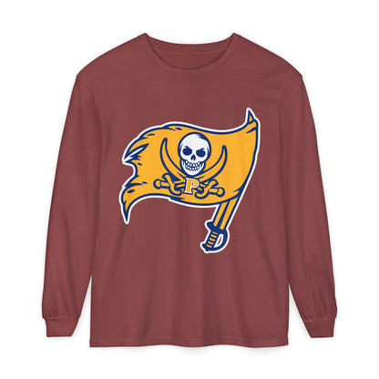 Garment-Dyed Long Sleeve Tee