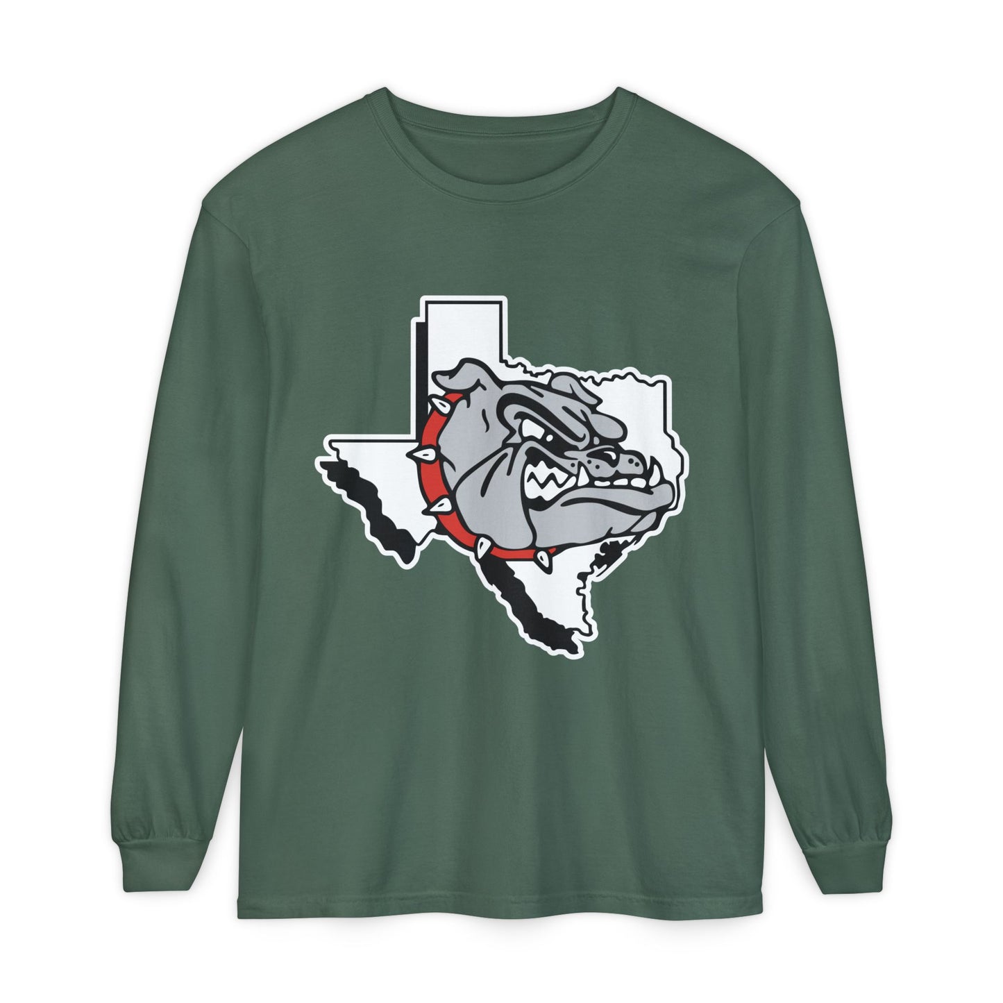 Garment-Dyed Long Sleeve Tee