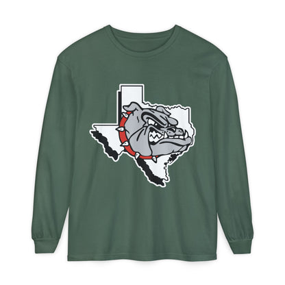 Garment-Dyed Long Sleeve Tee