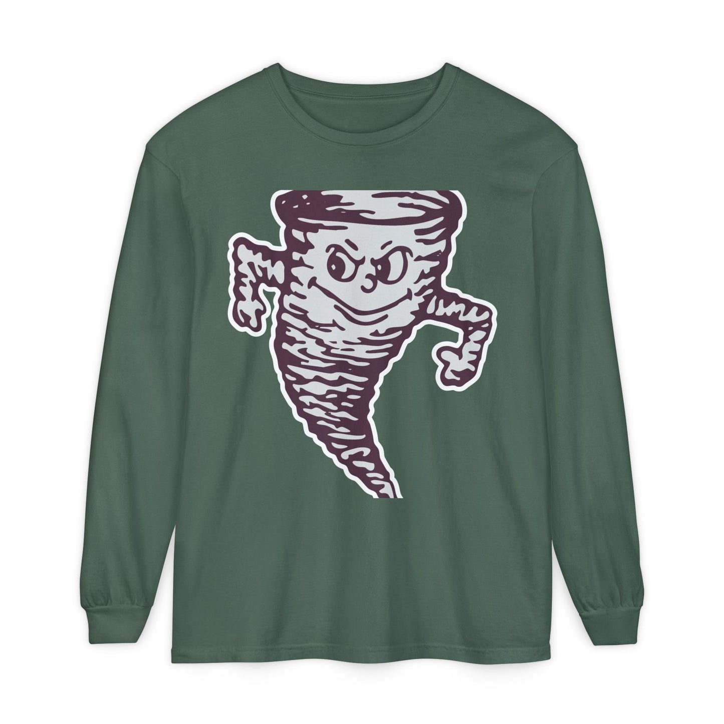 Garment-Dyed Long Sleeve Tee