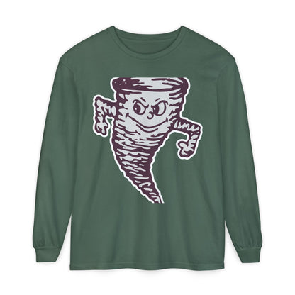 Garment-Dyed Long Sleeve Tee
