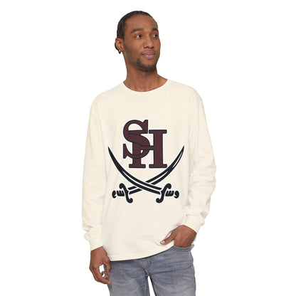 Garment-Dyed Long Sleeve Tee