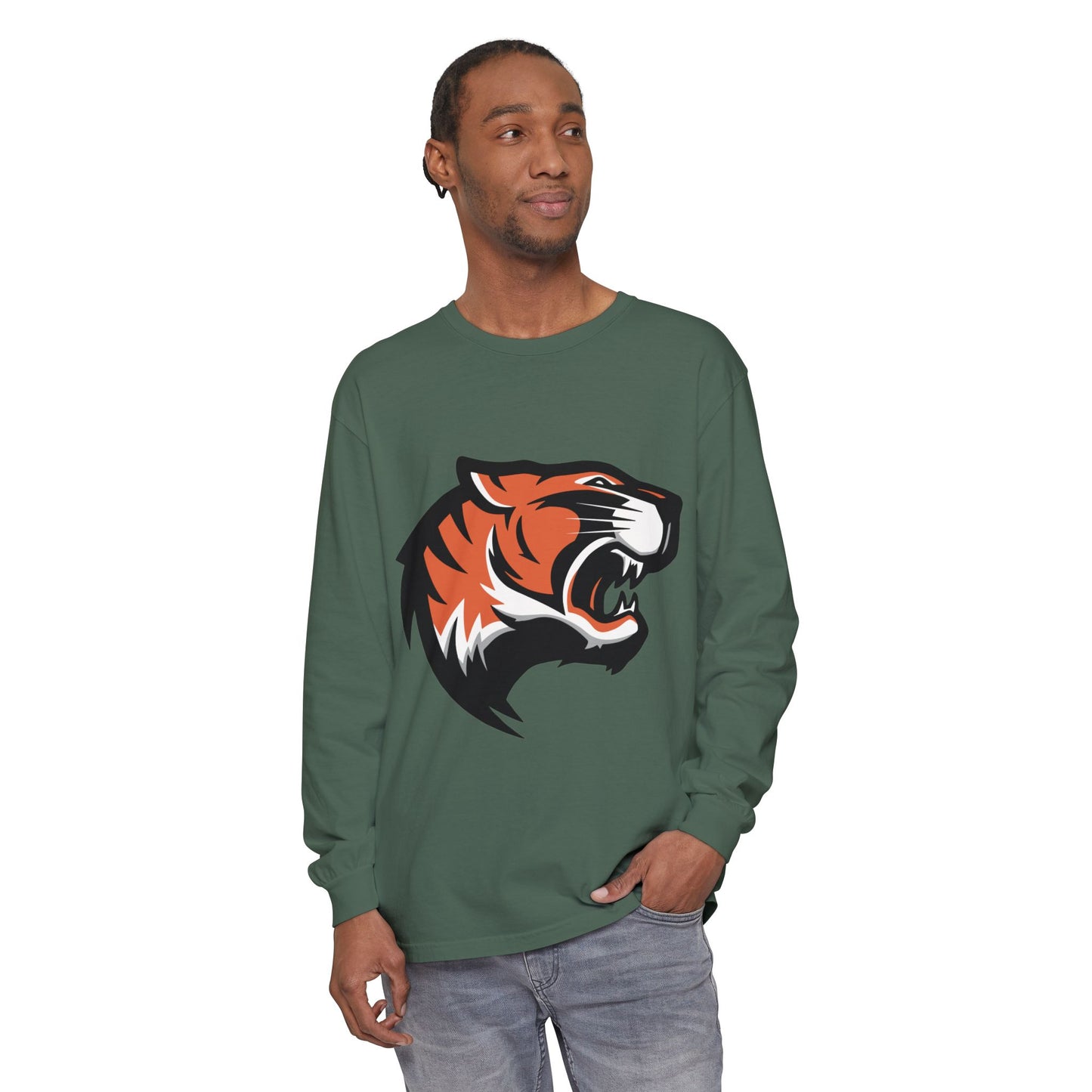 Garment-Dyed Long Sleeve Tee