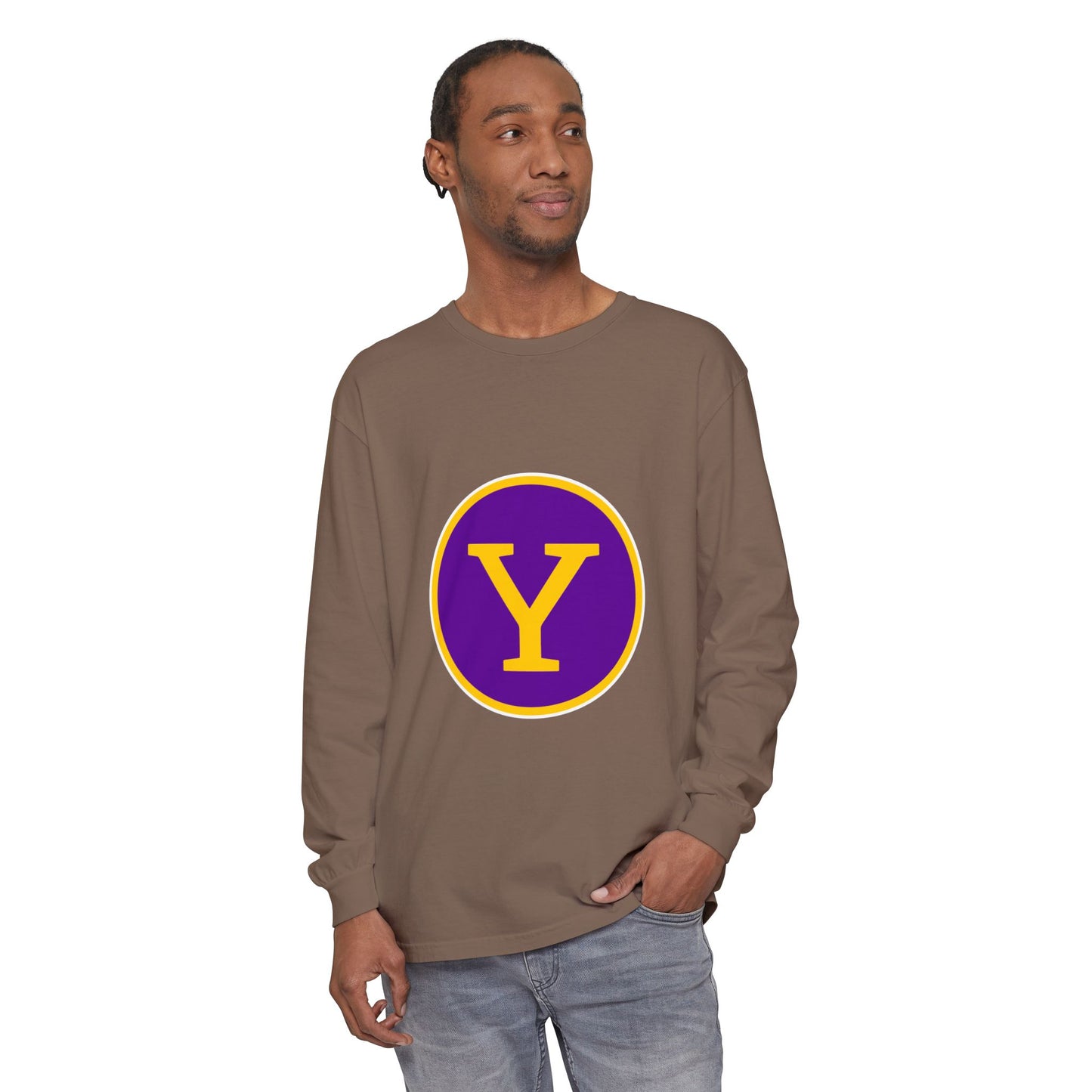 Garment-Dyed Long Sleeve Tee