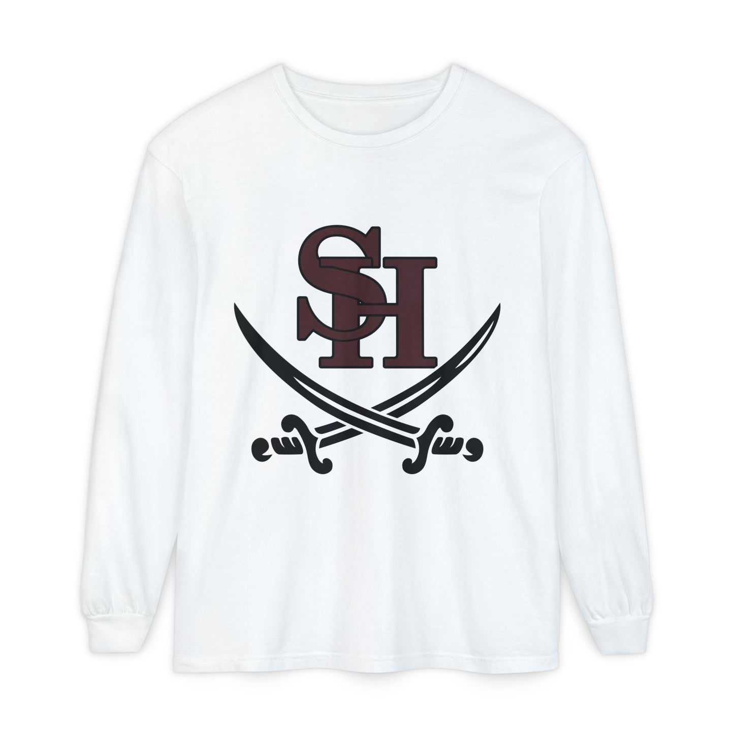 Garment-Dyed Long Sleeve Tee