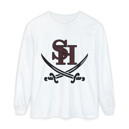 Garment-Dyed Long Sleeve Tee