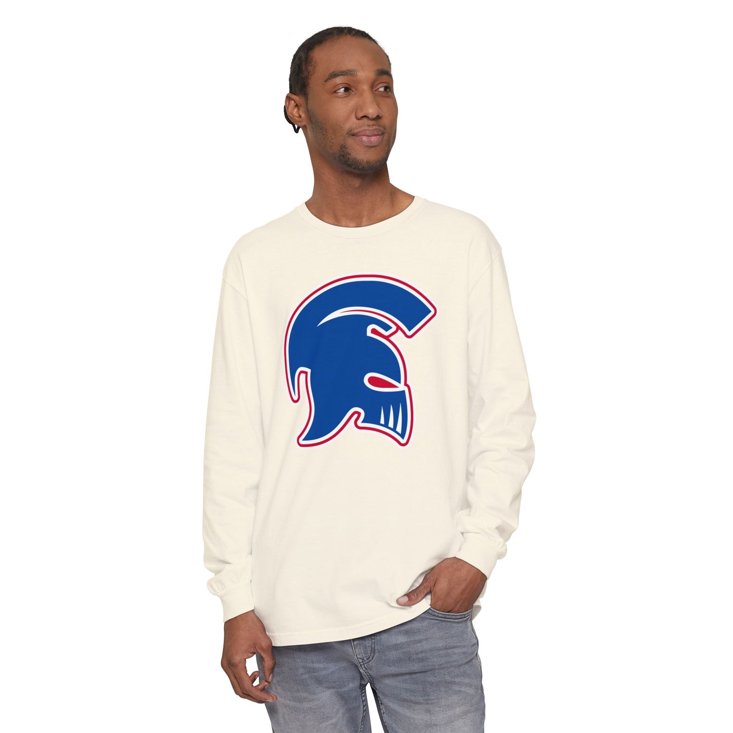 Garment-Dyed Long Sleeve Tee
