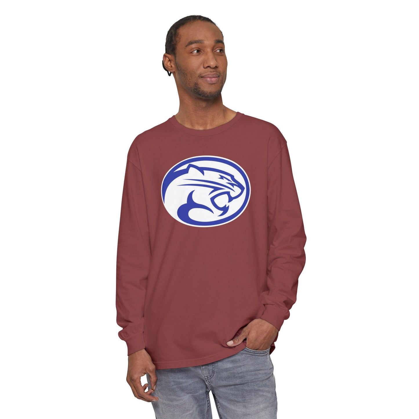 Garment-Dyed Long Sleeve Tee
