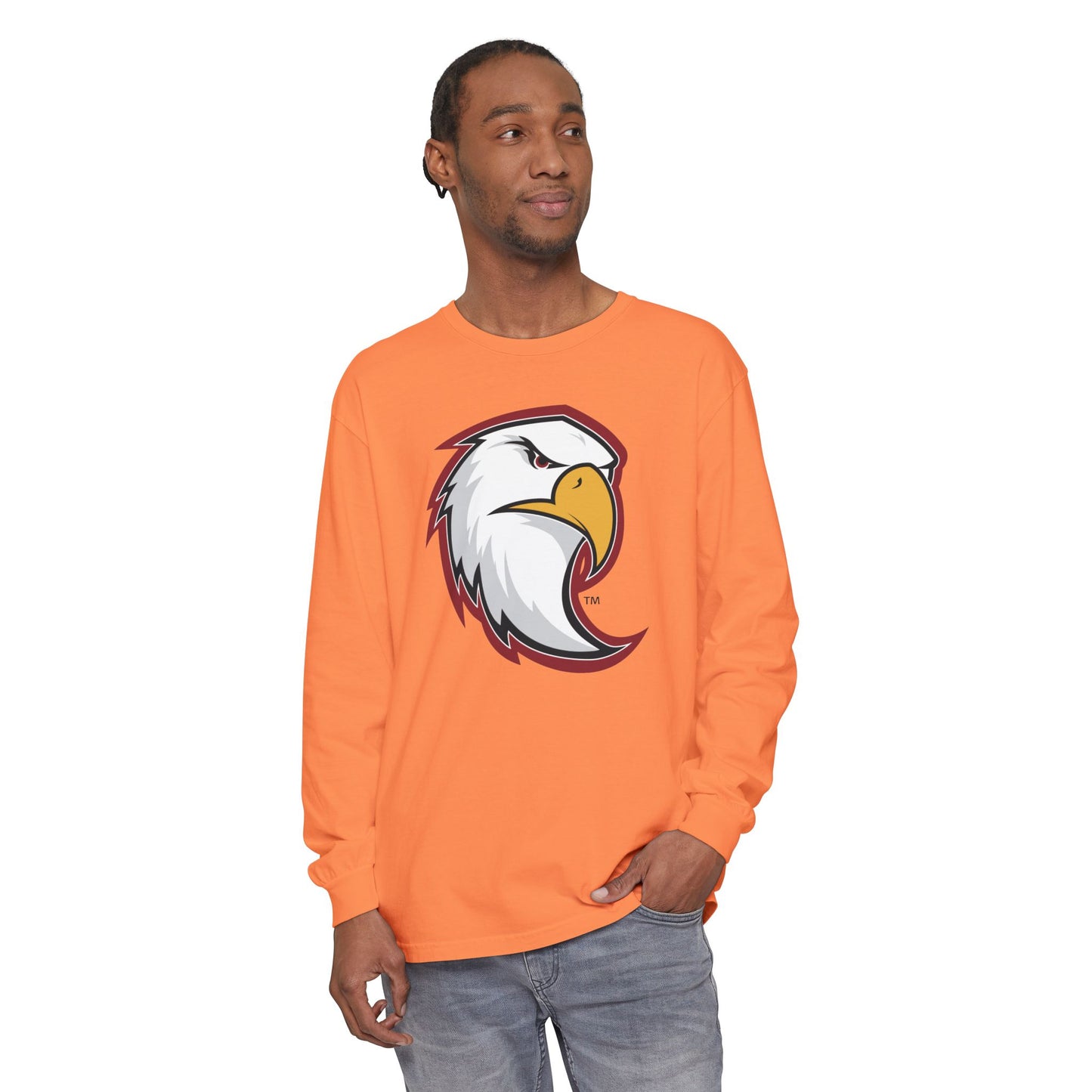 Garment-Dyed Long Sleeve Tee