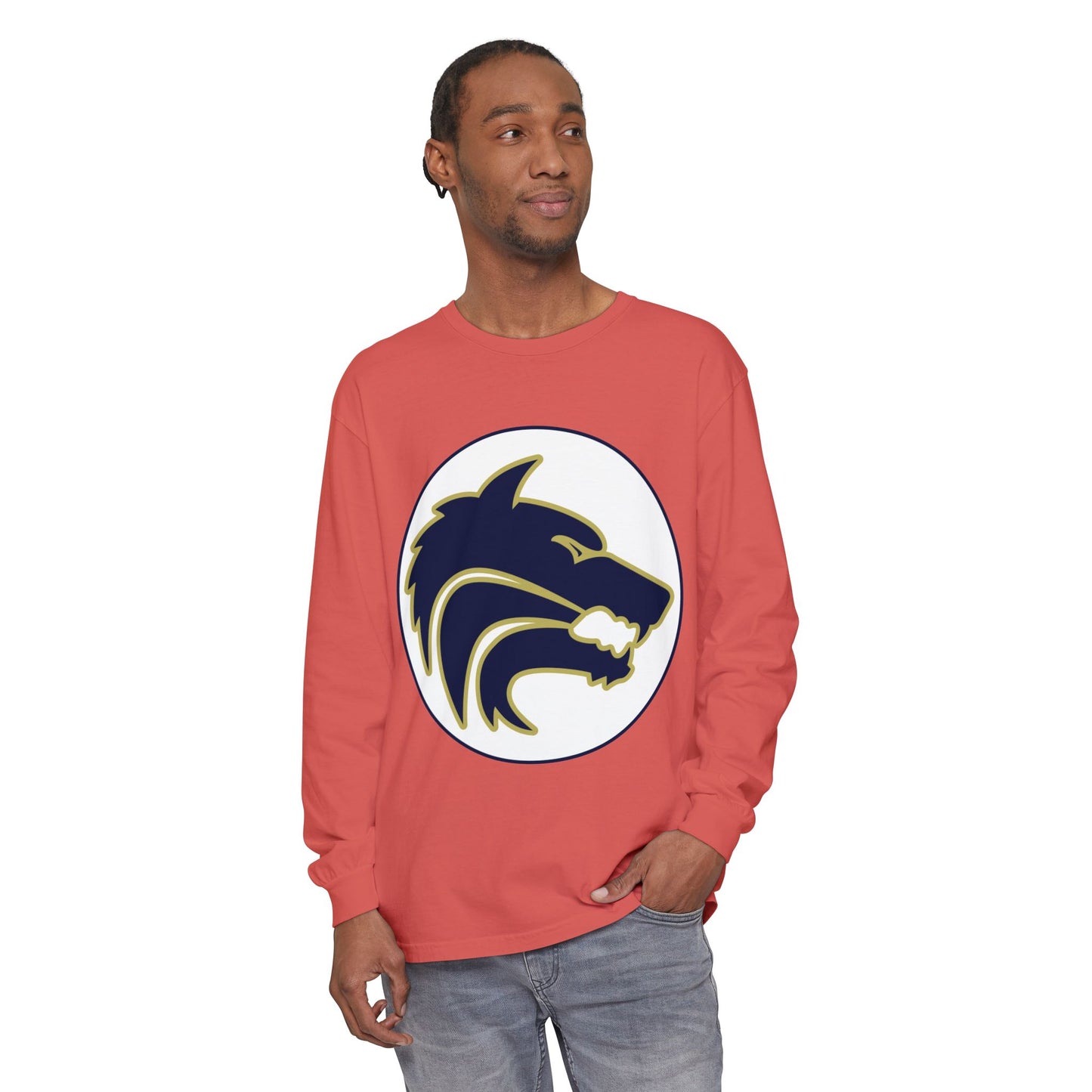 Garment-Dyed Long Sleeve Tee