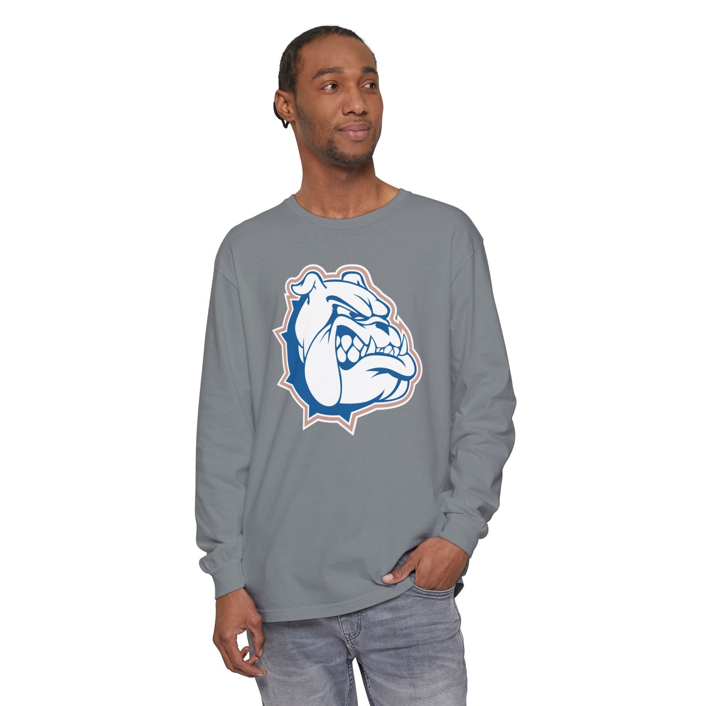 Garment-Dyed Long Sleeve Tee