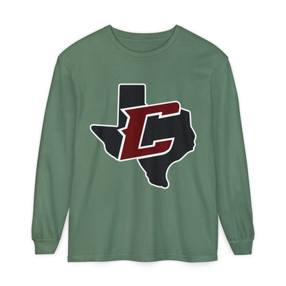 Garment-Dyed Long Sleeve Tee