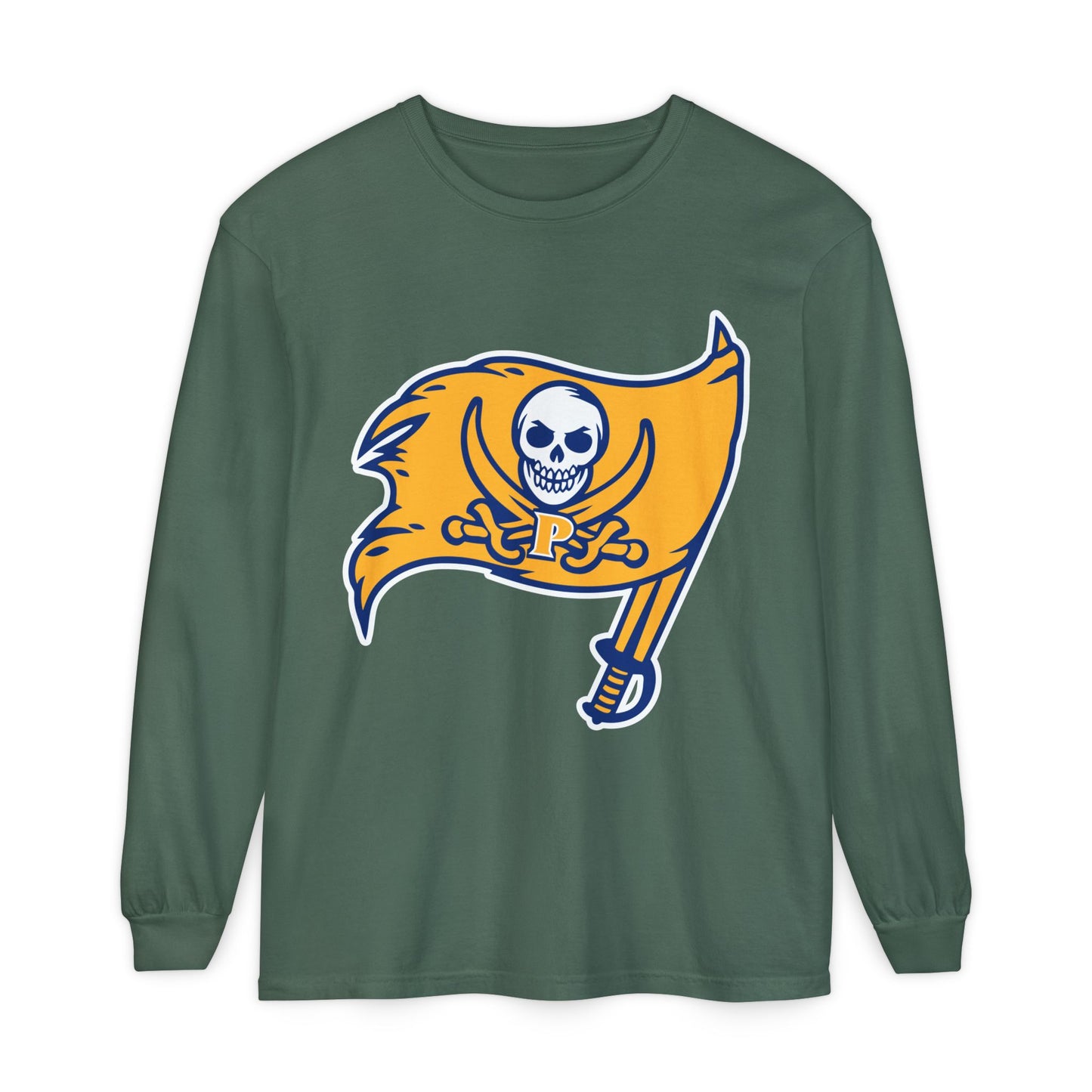 Garment-Dyed Long Sleeve Tee