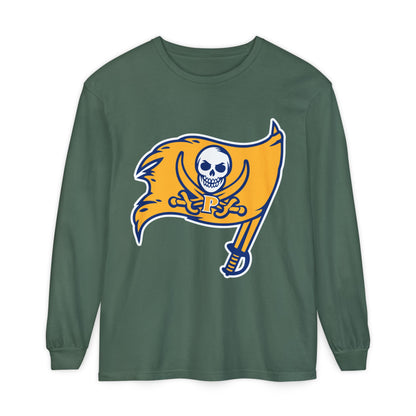 Garment-Dyed Long Sleeve Tee