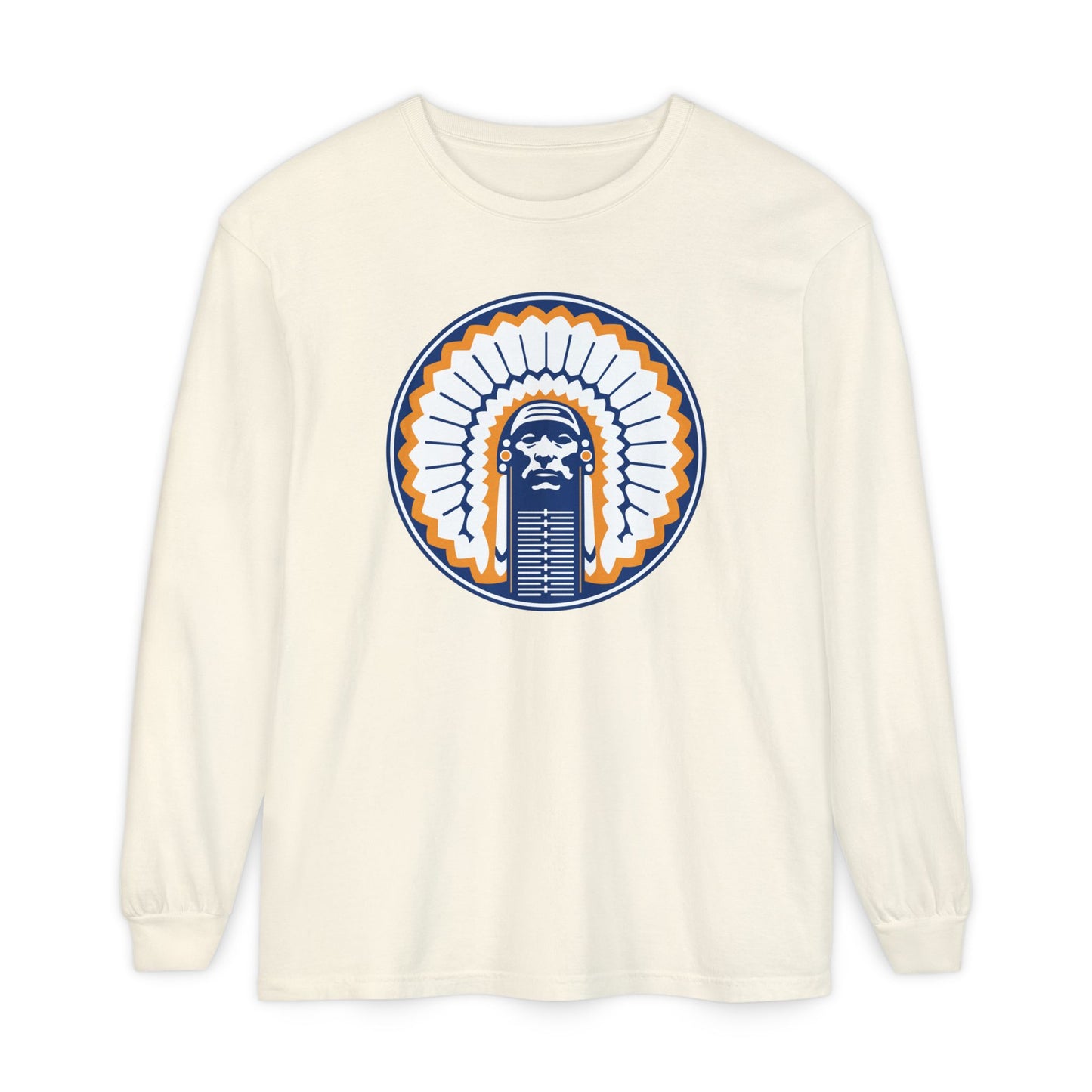 Garment-Dyed Long Sleeve Tee
