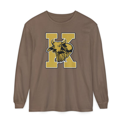 Garment-Dyed Long Sleeve Tee